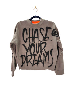 CHASE YOUR DREAMS / KEEP GOING Sweater