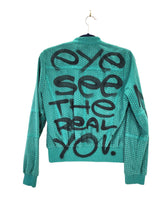 EYE SEE THE REAL YOU Leather Jacket