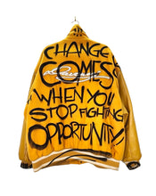 CHANGE COMES WHEN YOU STOP FIGHTING OPPORTUNITY Jacket