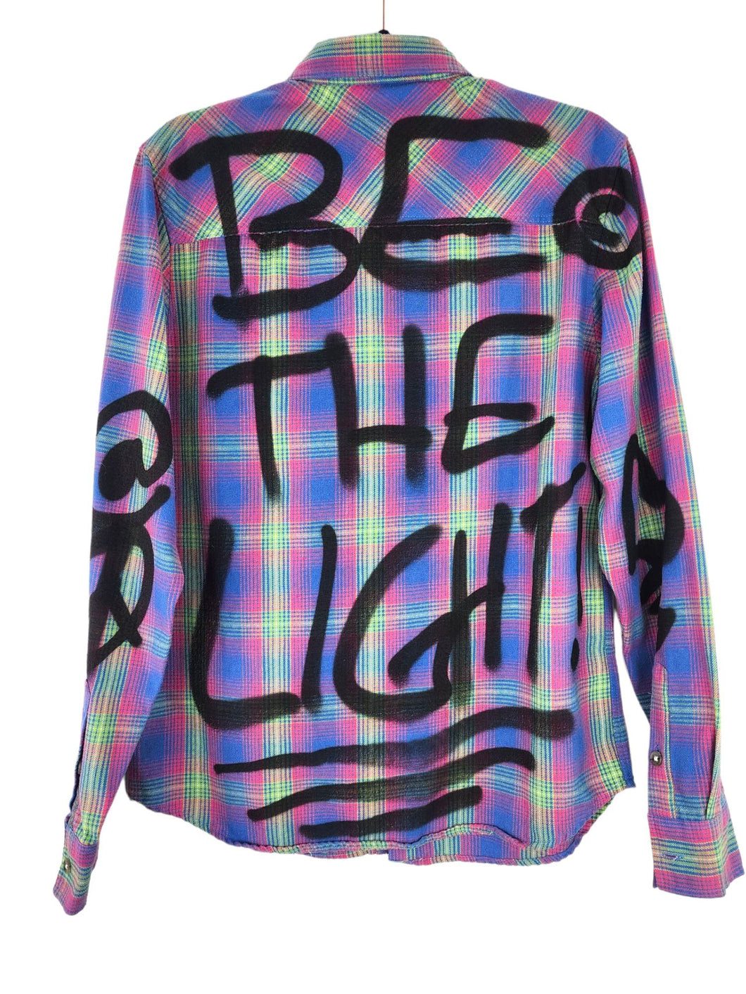 BE THE LIGHT Check Shirt