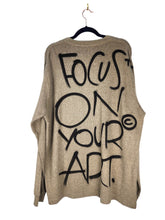 FOCUS ON YOUR ART V-Neck Sweater