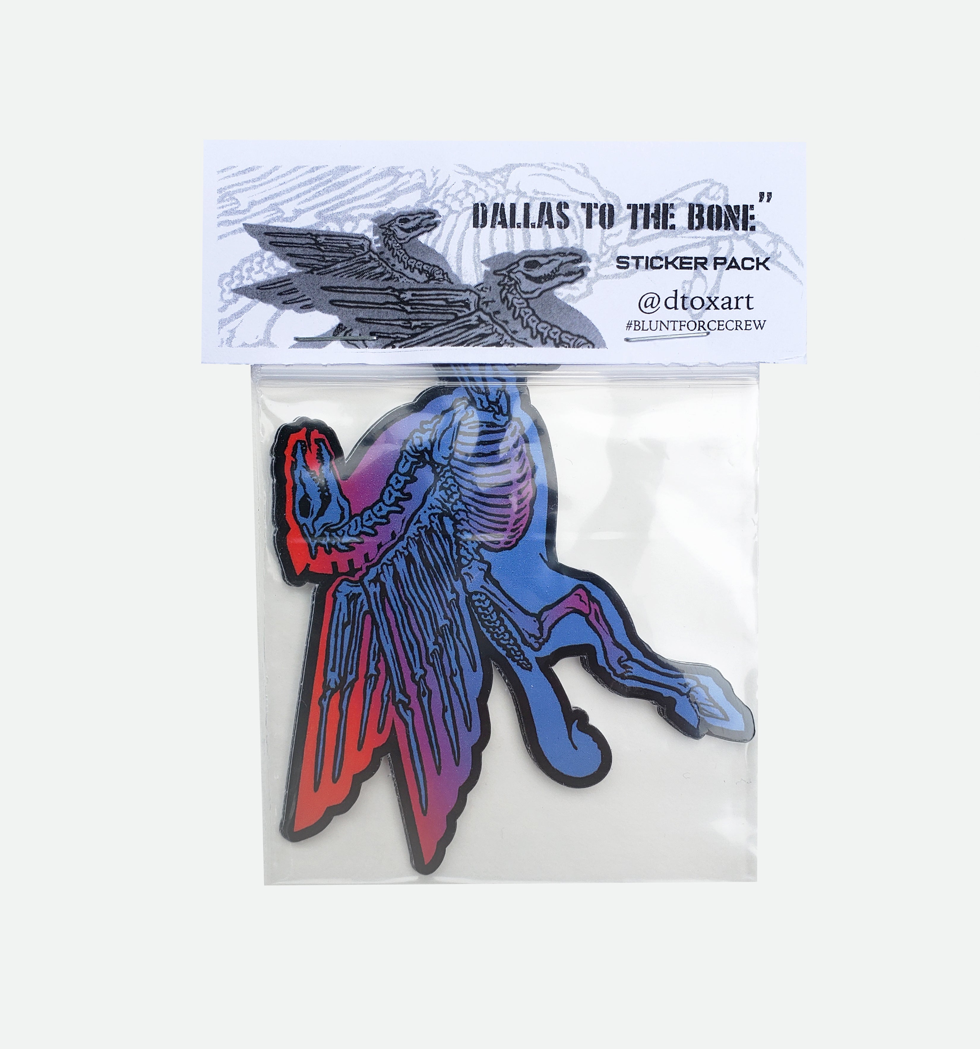 Dallas to the Bone Sticker Pack